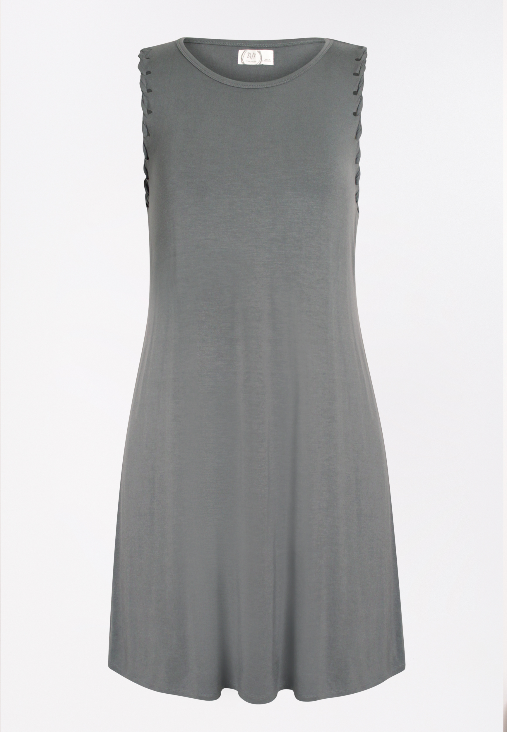 gray spring dress