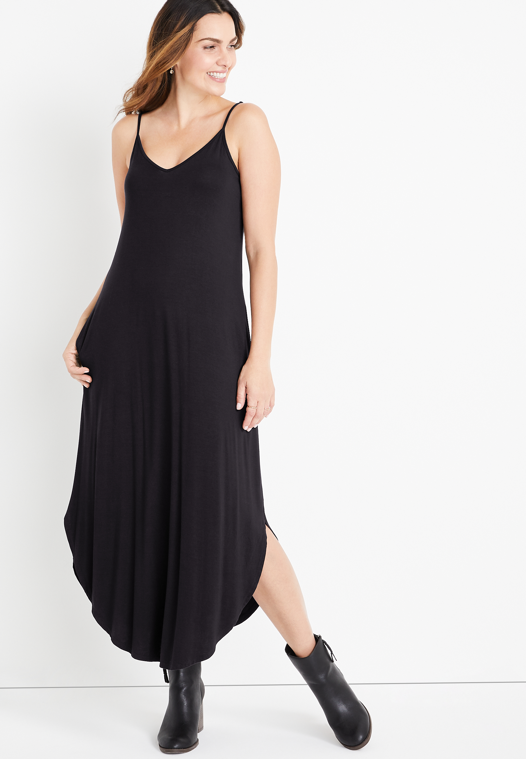 maurices black dress