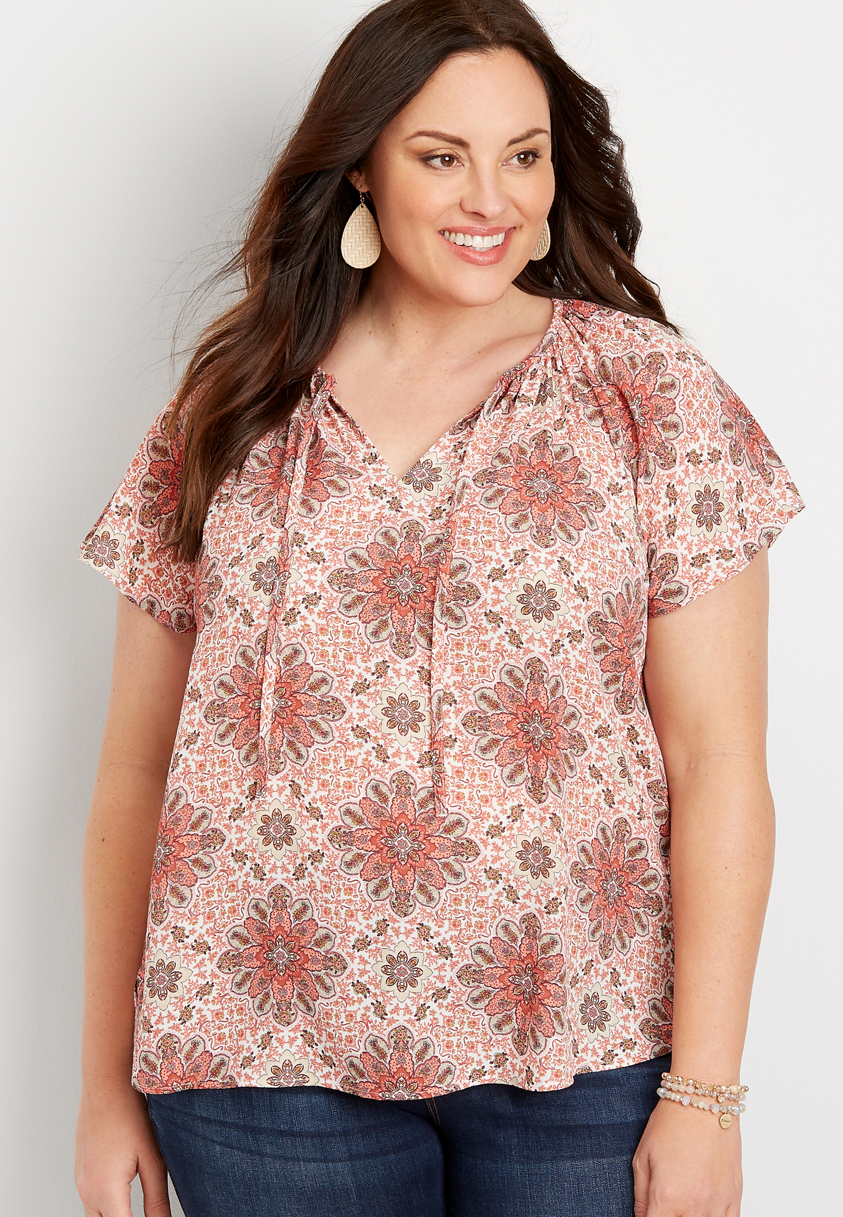 maurices plus size tops