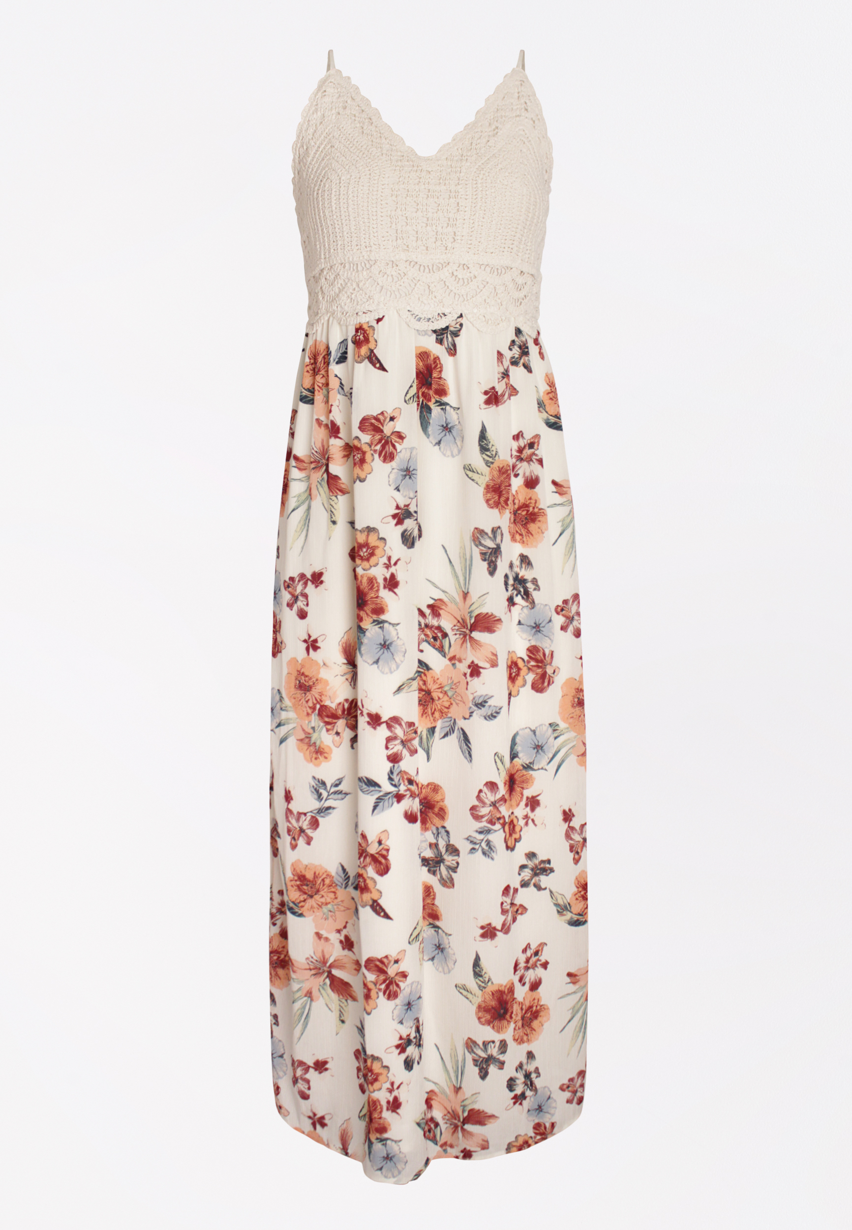 floral maxi top
