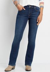 m jeans by maurices&trade; Classic Slim Boot Curvy High Rise Jean, C258, small