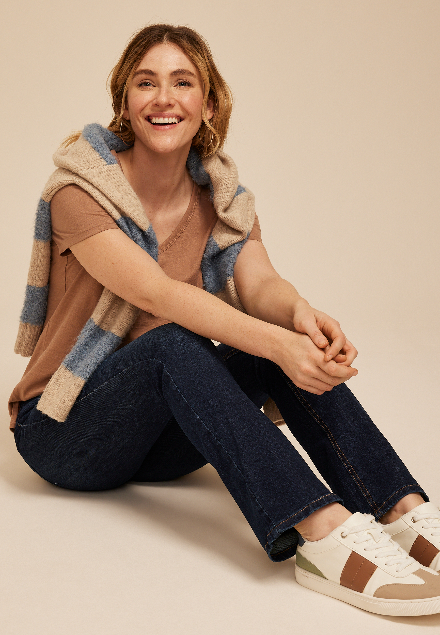 m jeans by maurices™ Classic Slim Boot Mid Rise Jean