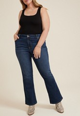 m jeans by maurices™ Slim Straight Ankle High Rise Jean