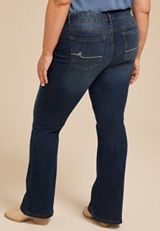 Plus Size m jeans by maurices&trade; Classic Flare Mid Rise Jean, C258, small