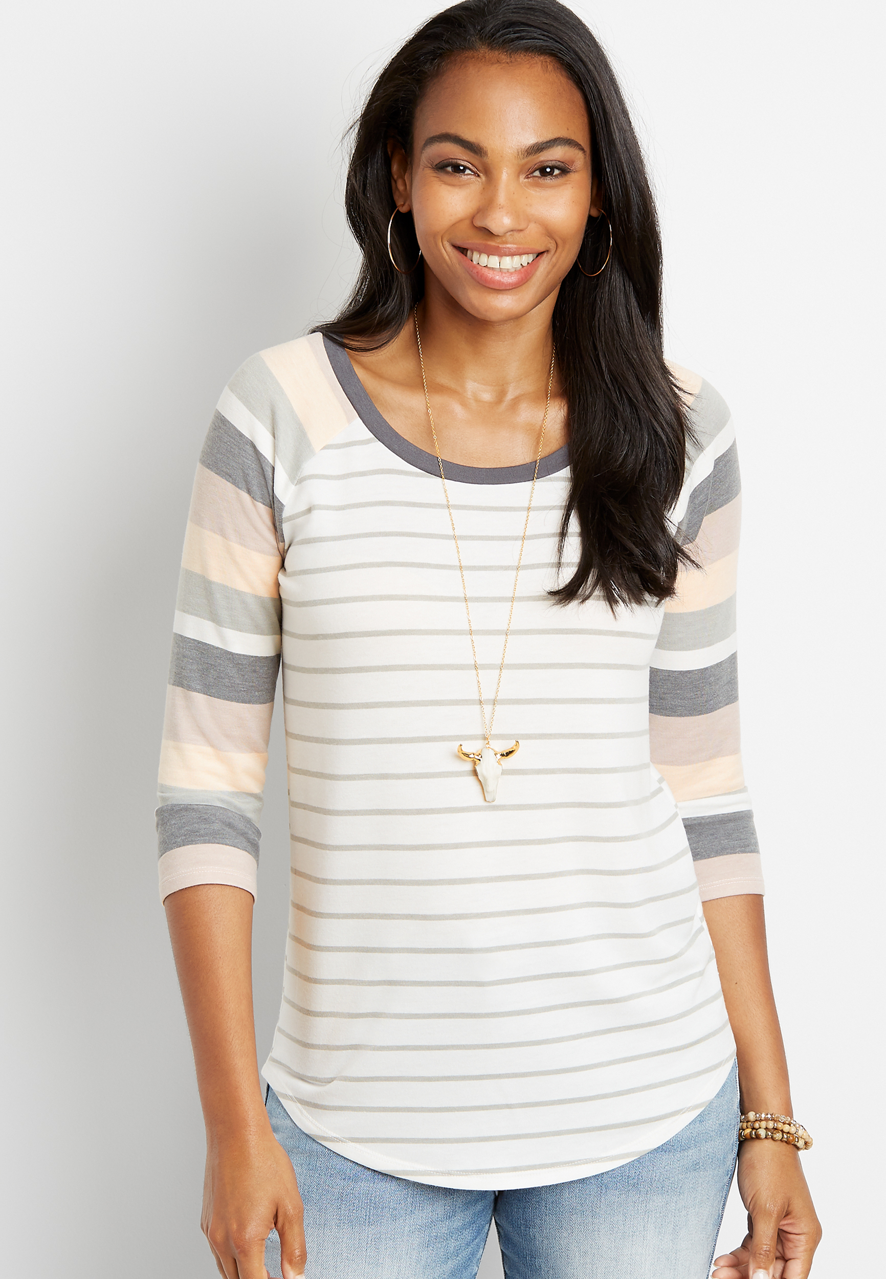 maurices baseball tee