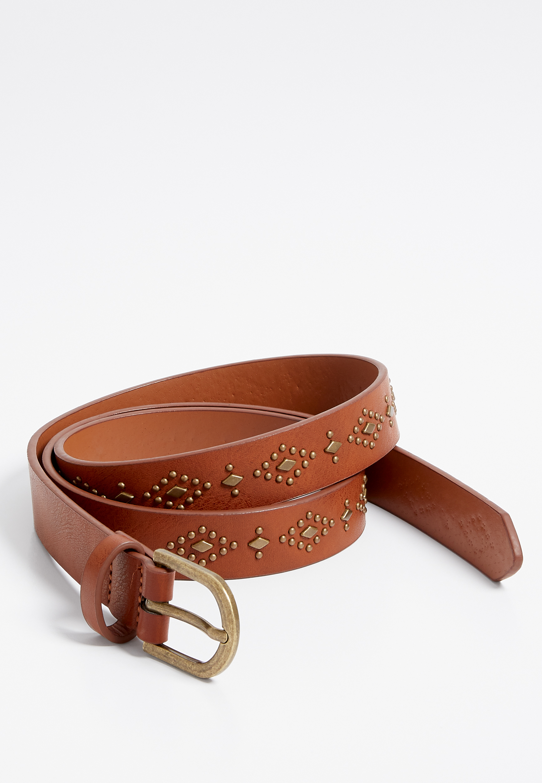 Plus Size Gold Embellished Belt | maurices