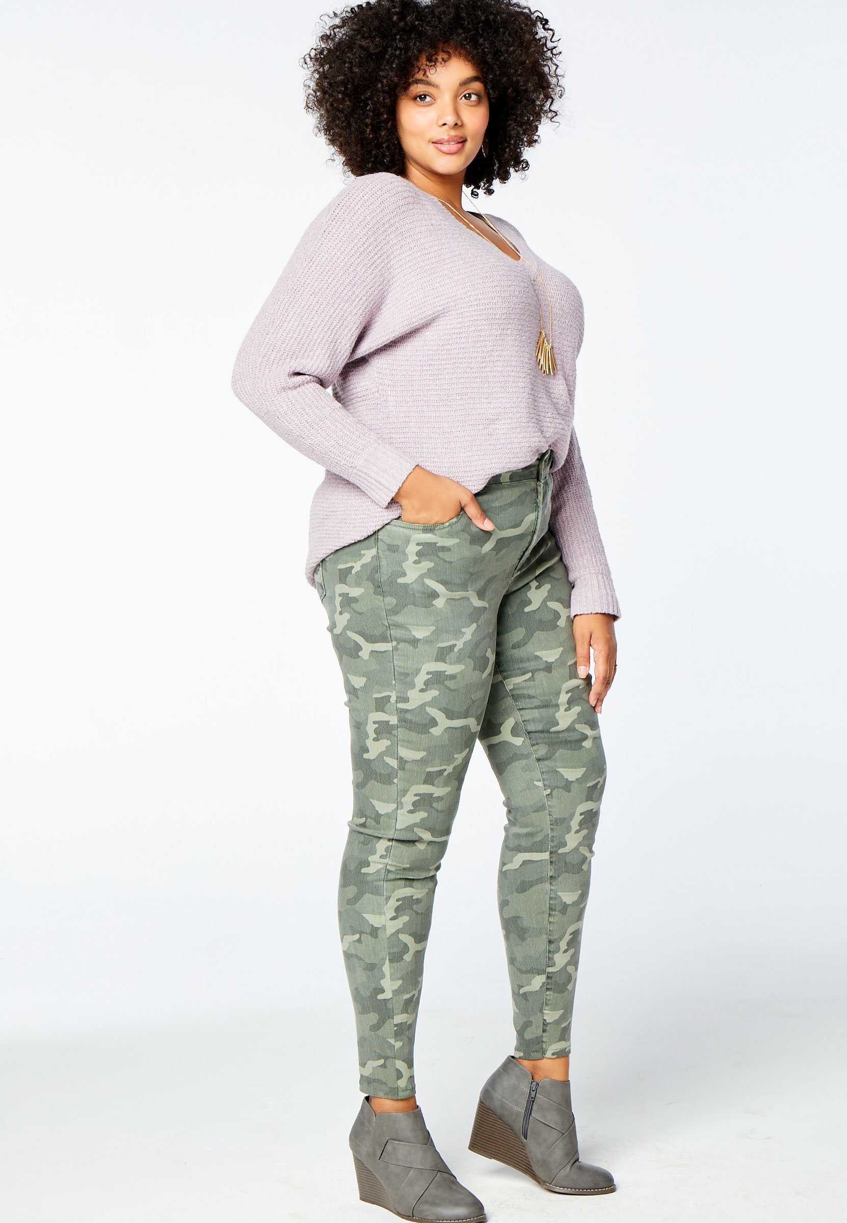 DenimFlex™ High Rise Camo Print Jegging