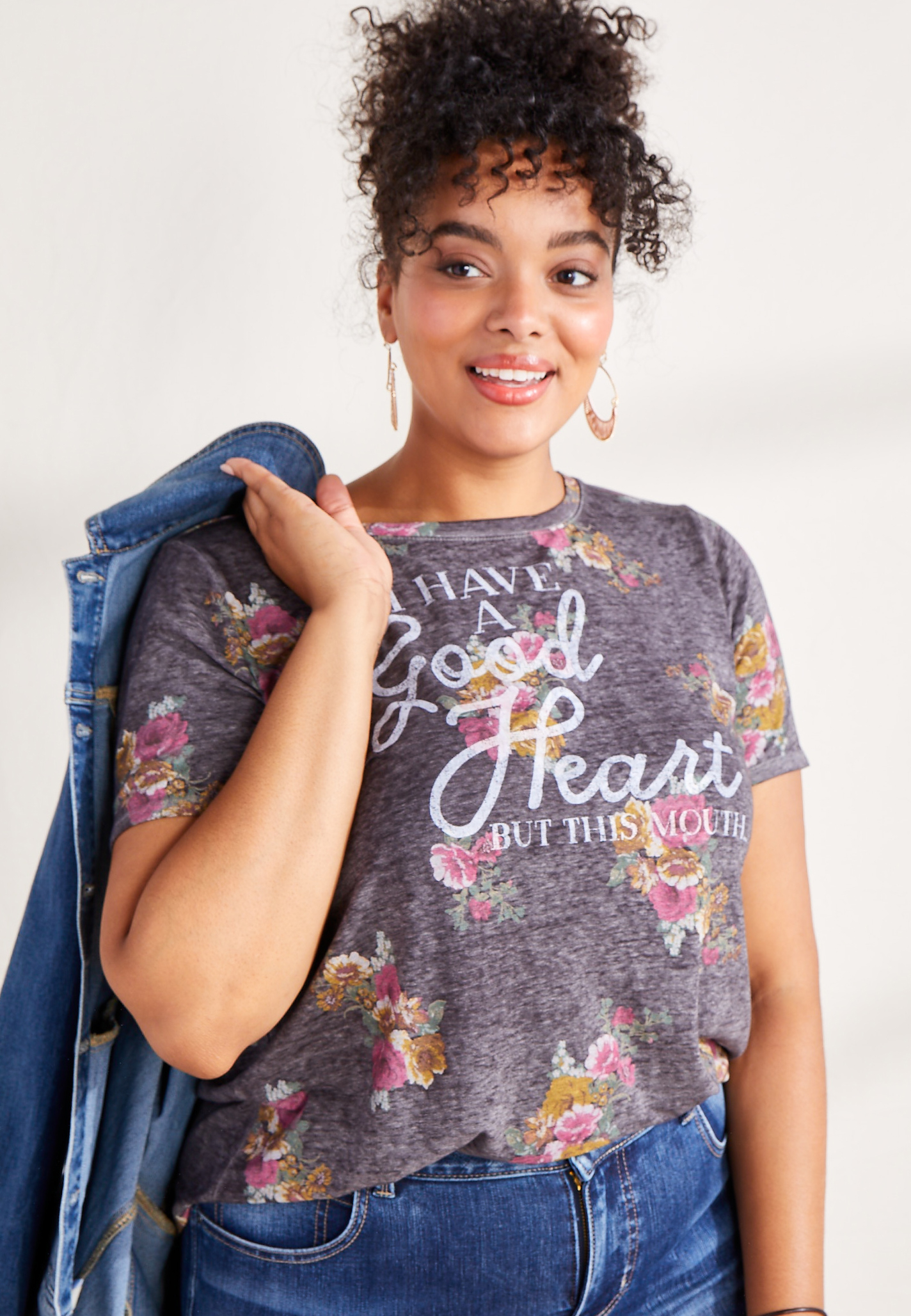 plus size novelty tees