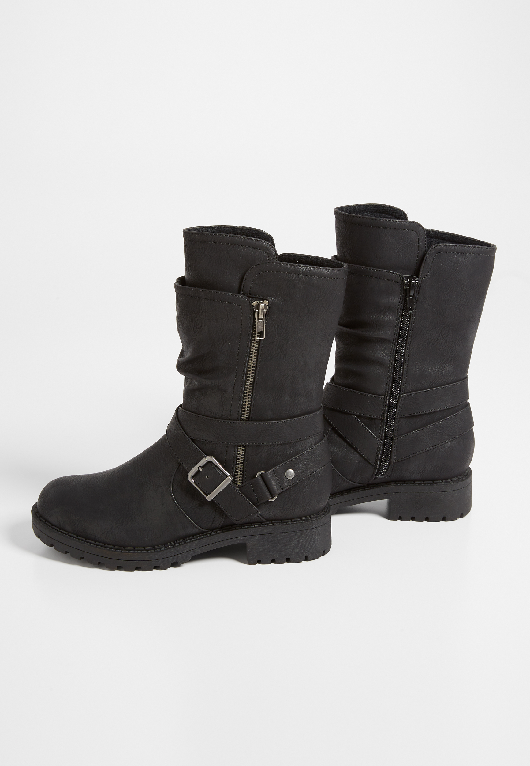 maurices black booties