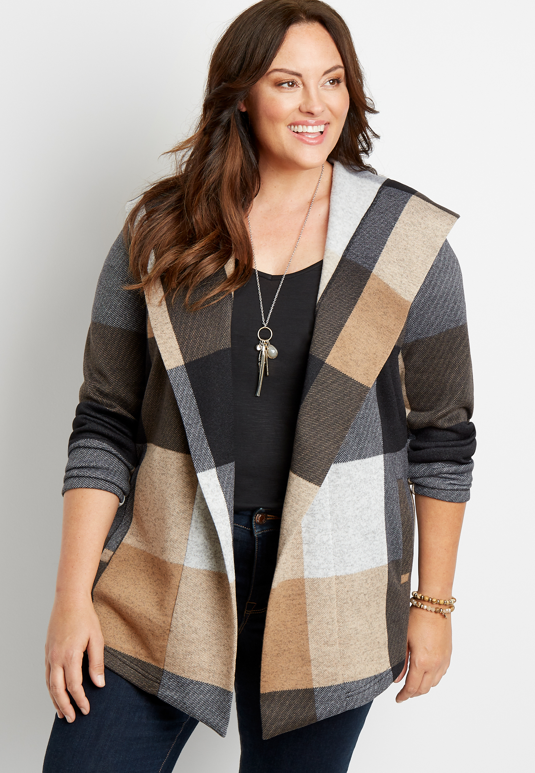 plus size coatigans