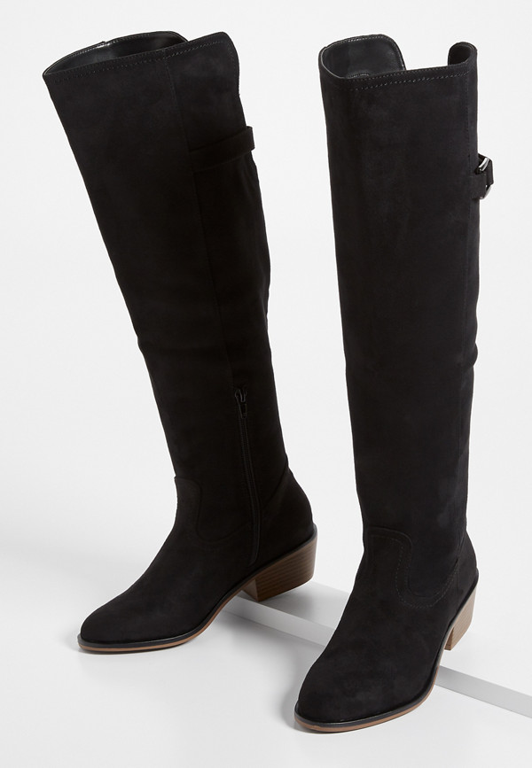 Emily Buckle Tall Riding Boot | maurices