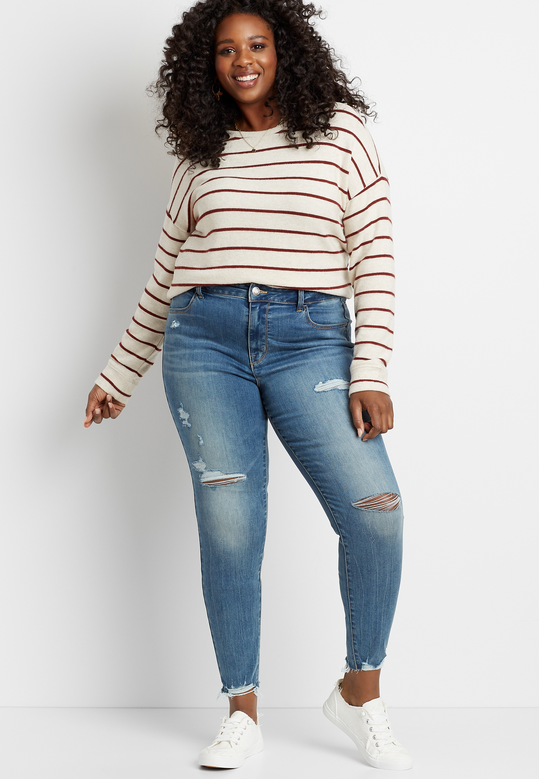Size 20 Long Plus Size Jeans | maurices