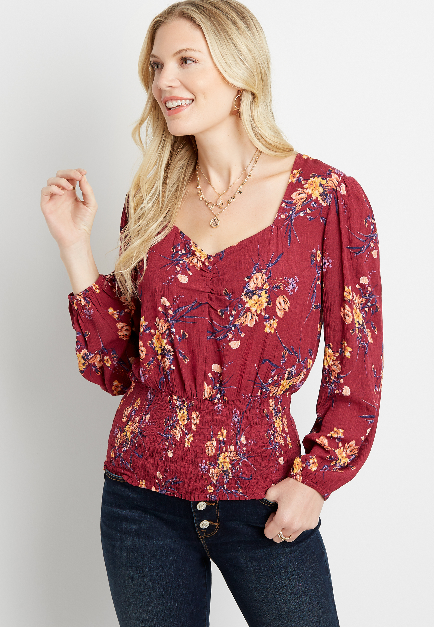 tops at maurices