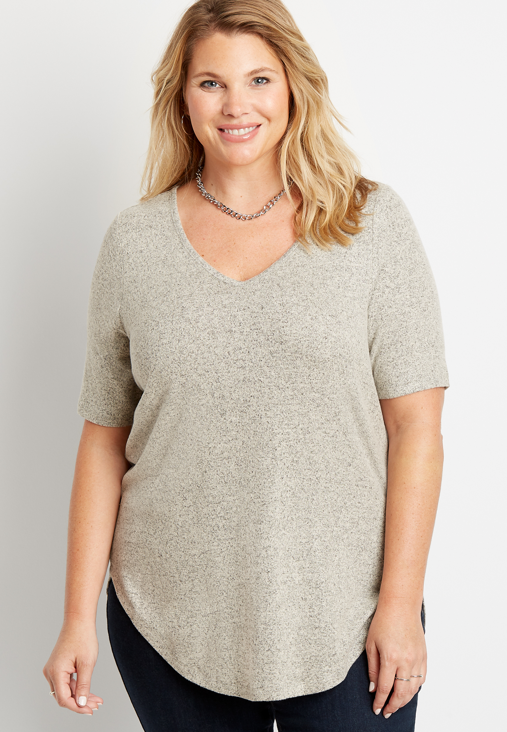 discount plus size tops