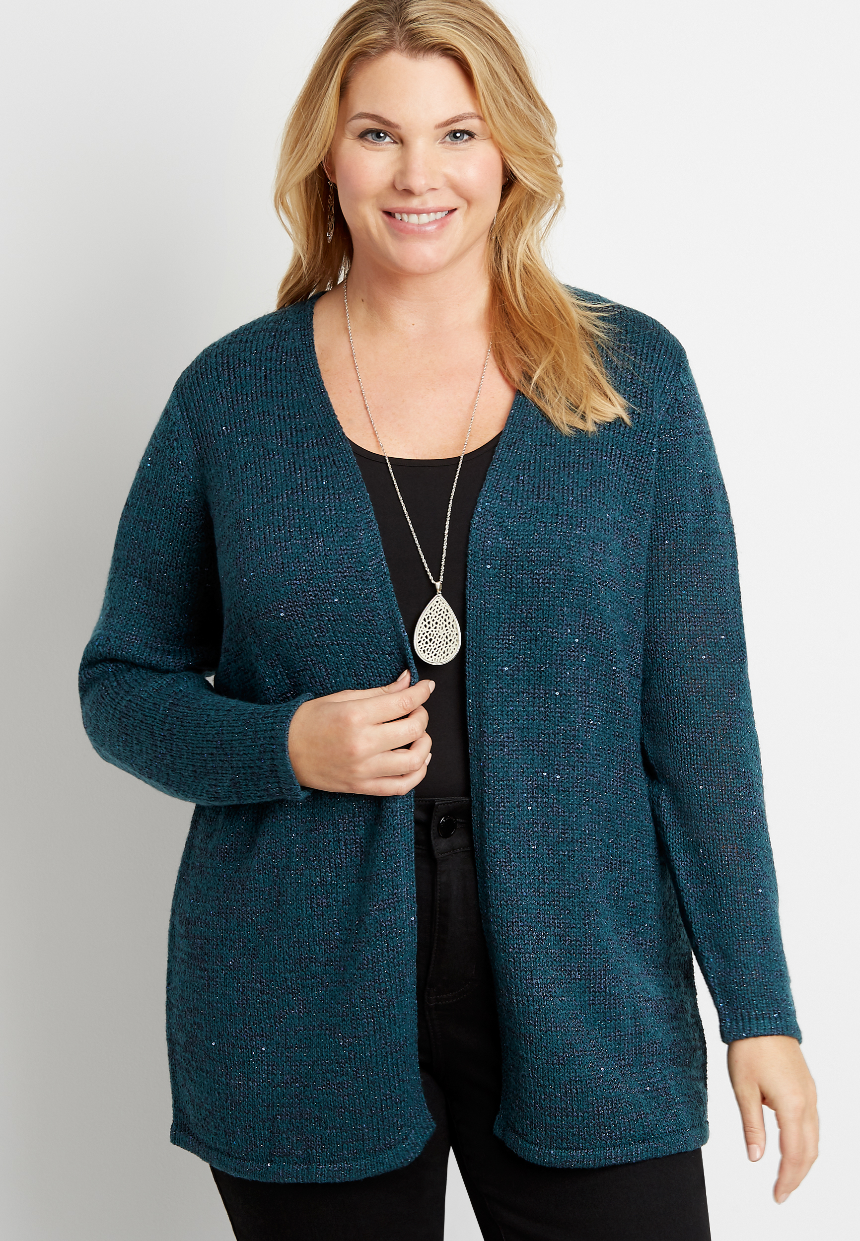 maurices plus size sweaters