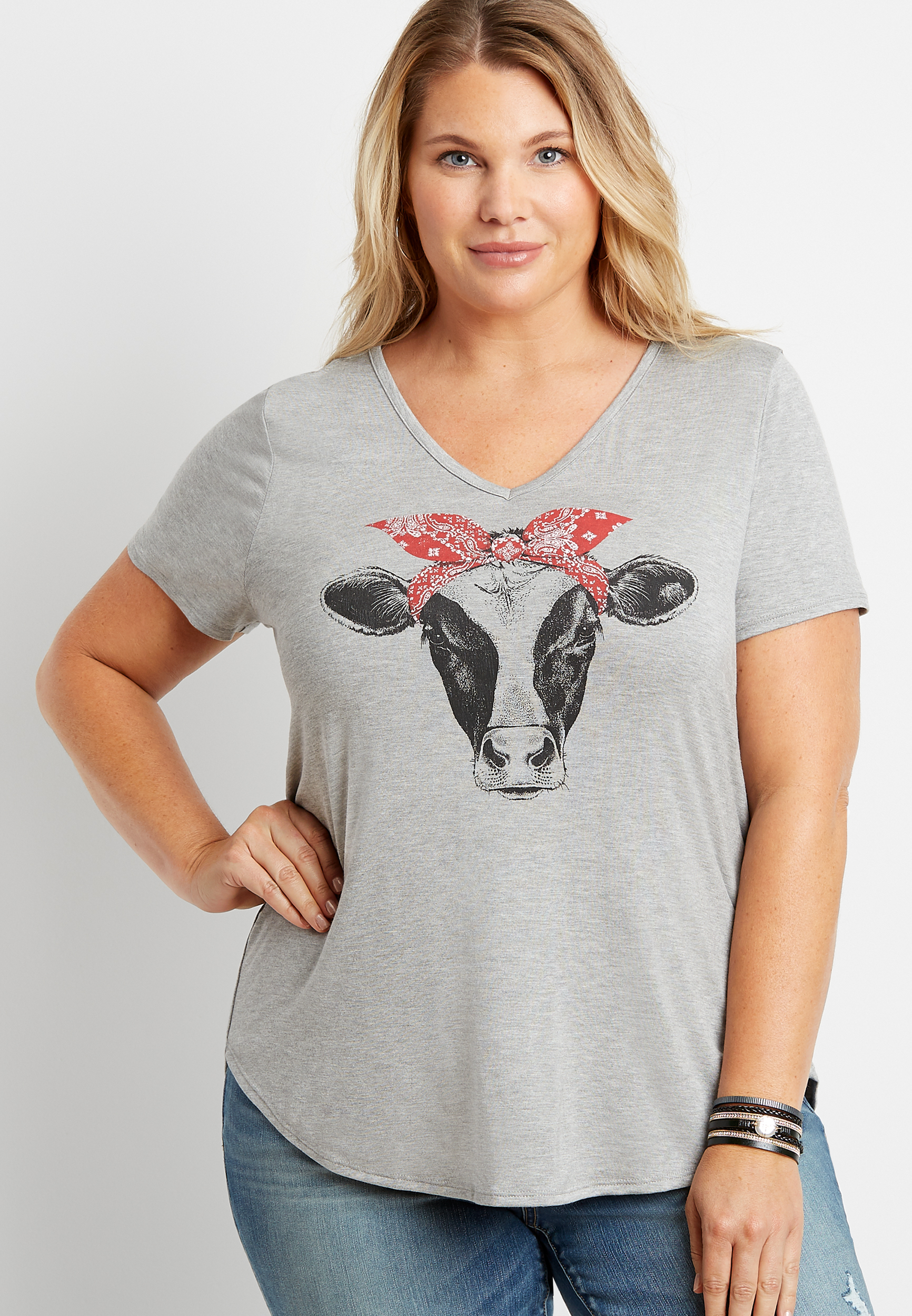 maurices plus size shirts