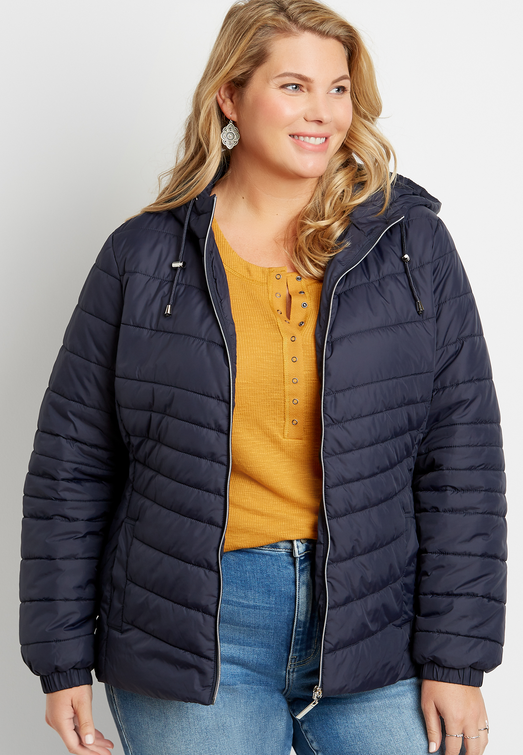 maurices plus size winter coats