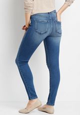 KanCan&trade; High Rise Medium Destructed Skinny Jean, C3337, small