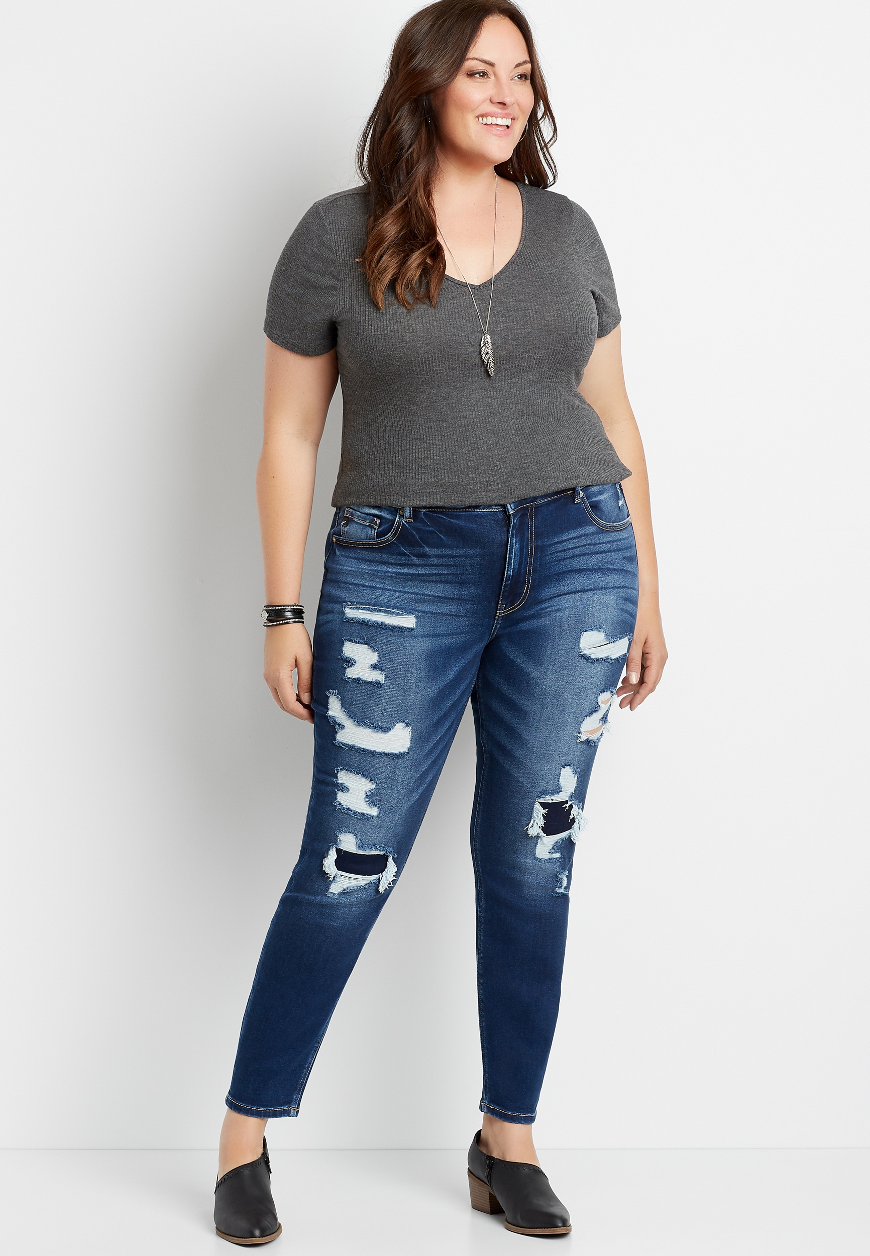 comfy plus size jeans