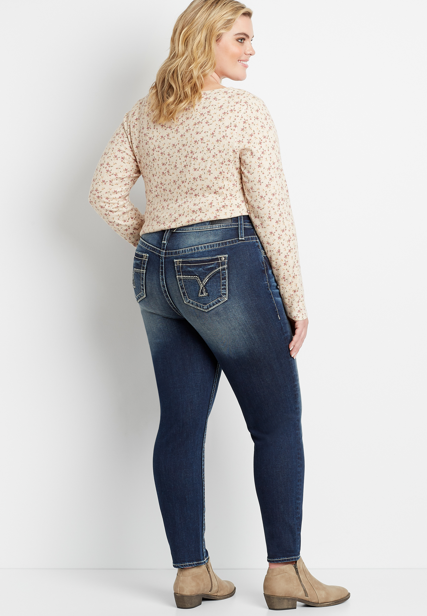 ultra low rise plus size jeans