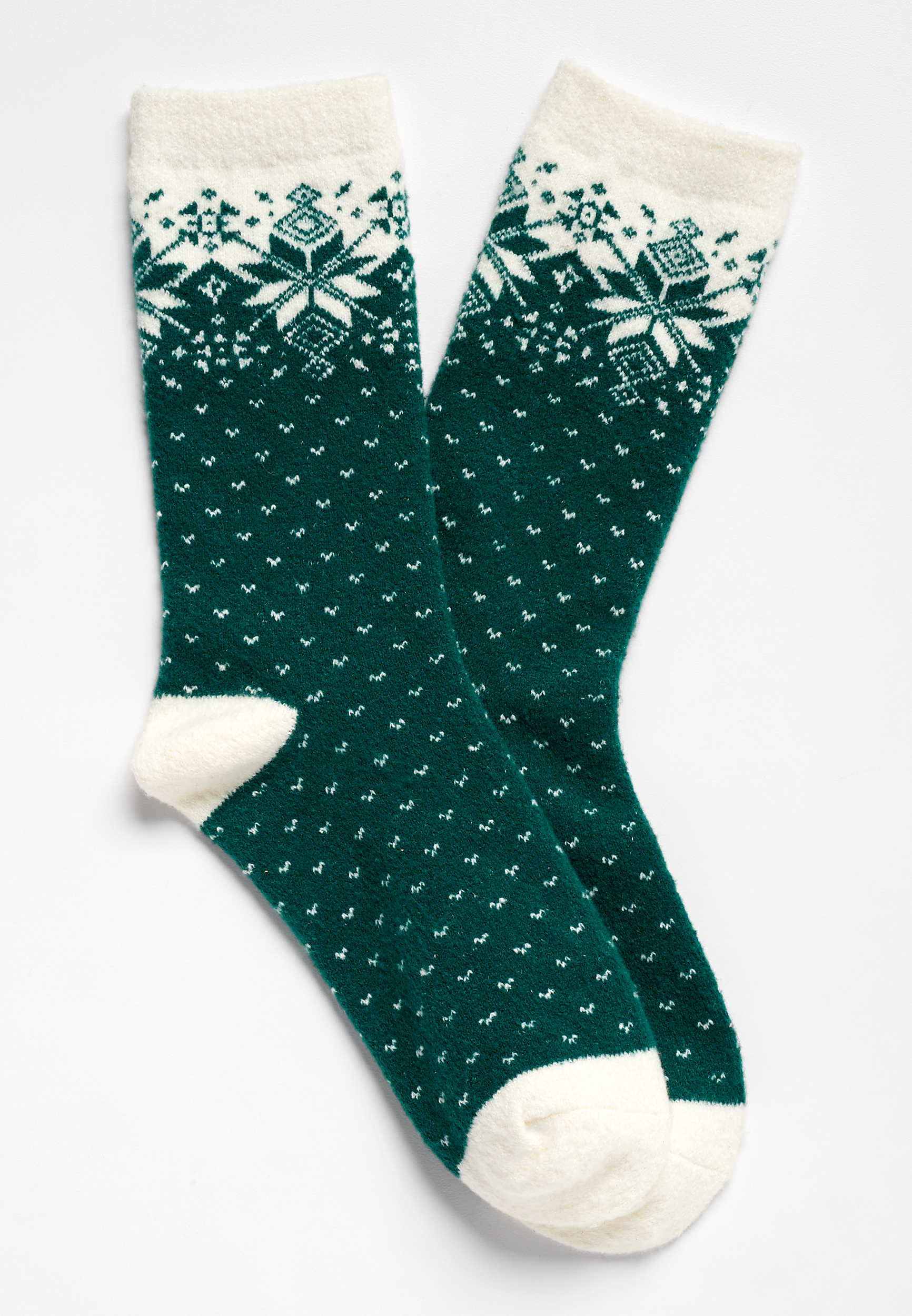 Green Nordic Crew Sock maurices