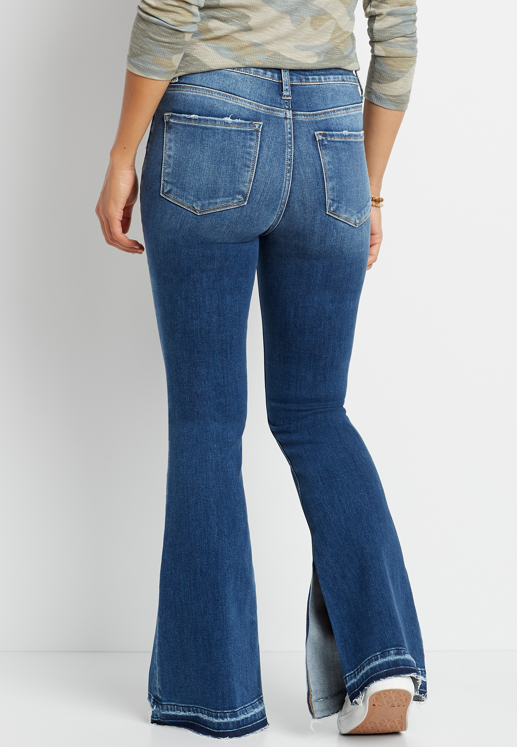 flying monkey flare jeans