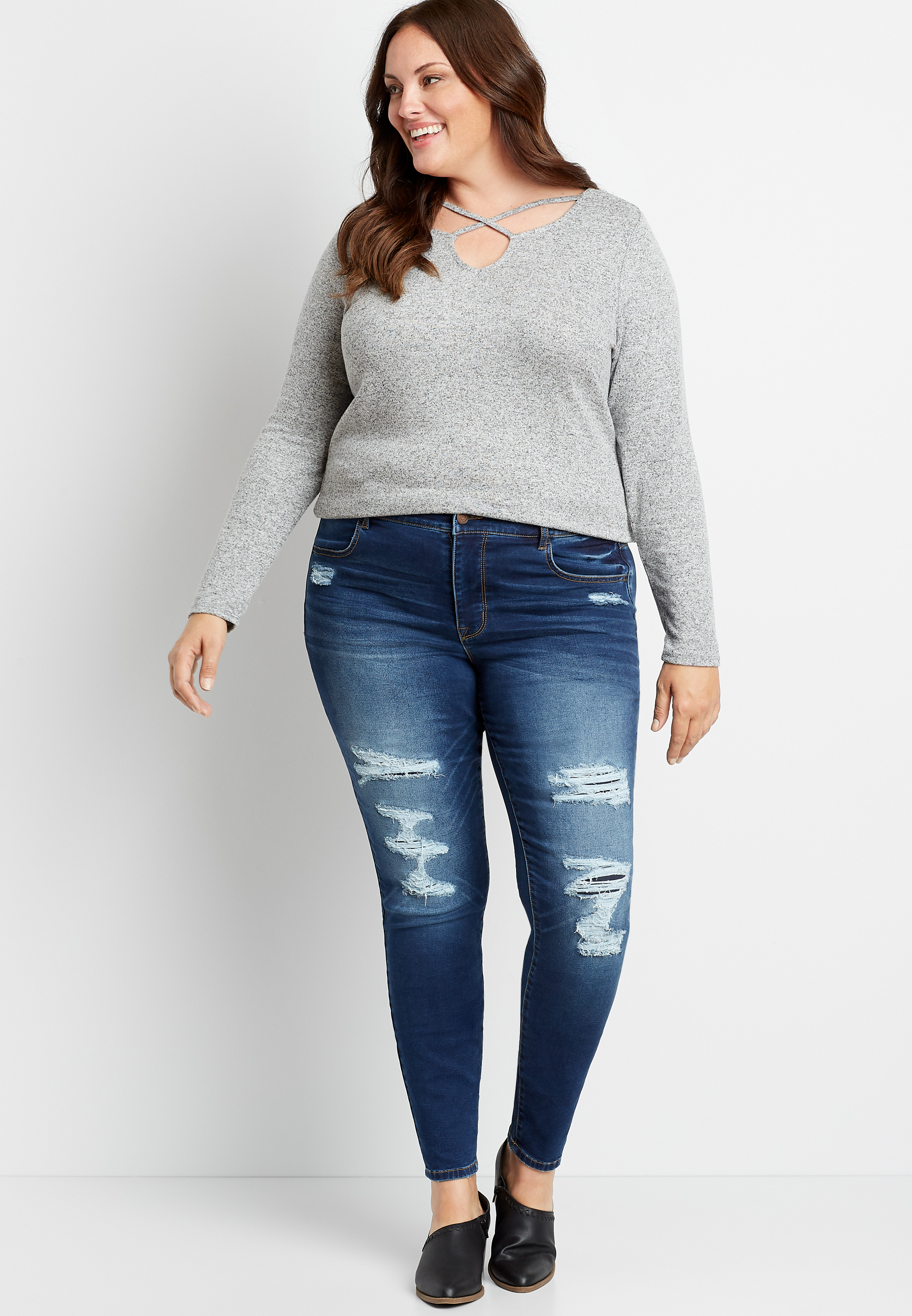 maurices jeggings plus