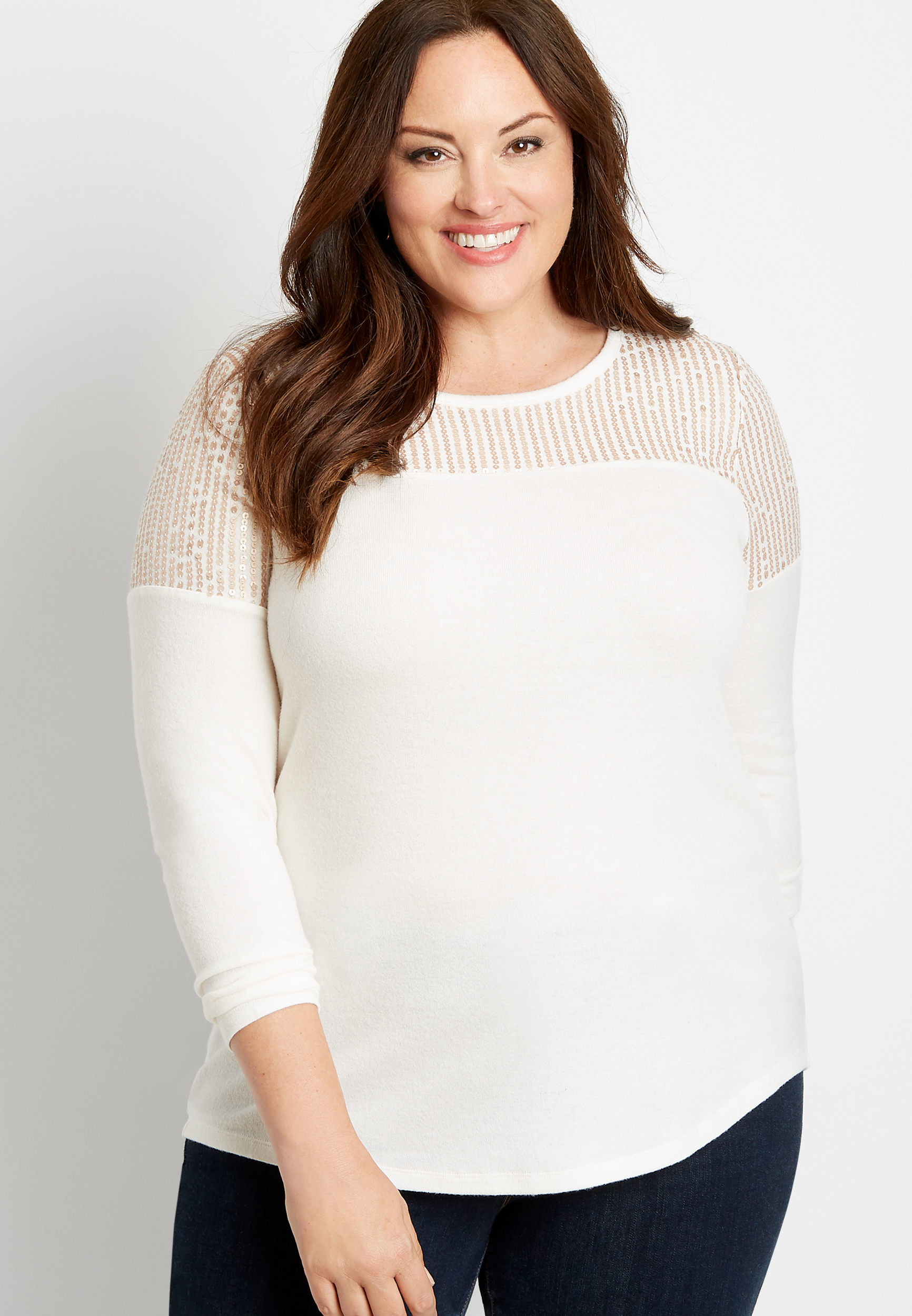 maurices plus size shirts