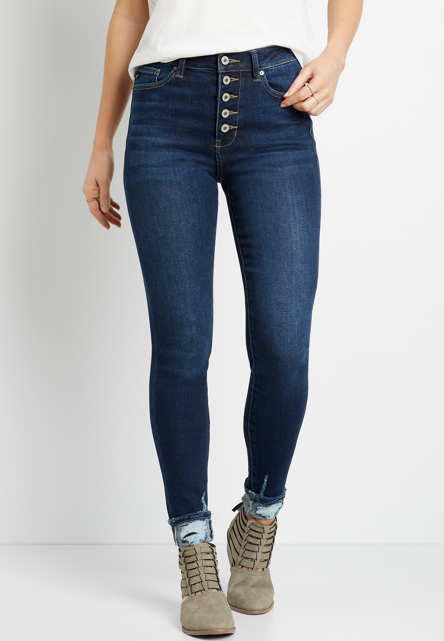maurices ripped jeans
