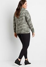 Plus Size High Rise Ultra Soft Legging, C6652, small