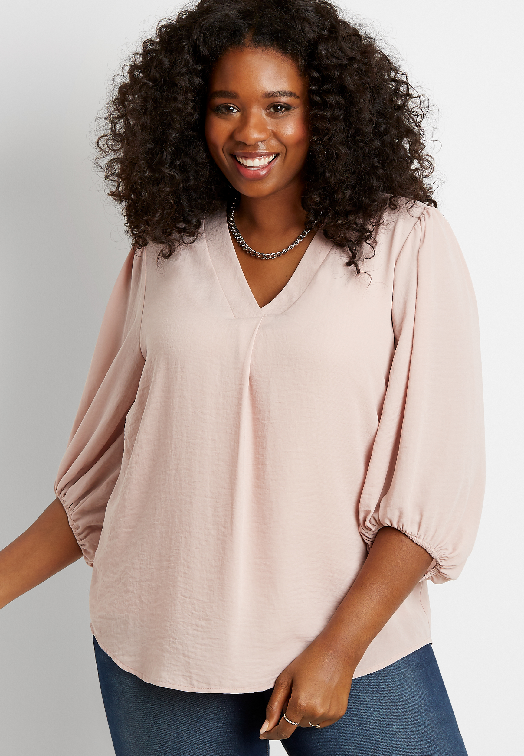 mint velvet pink blouse