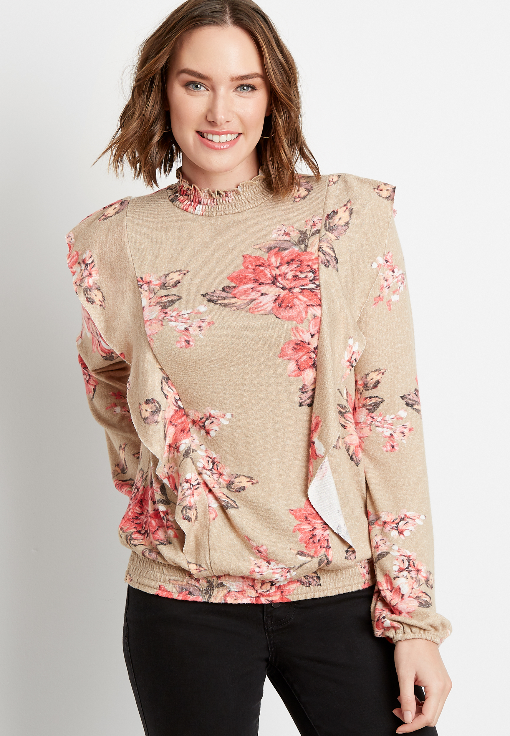 maurices floral top