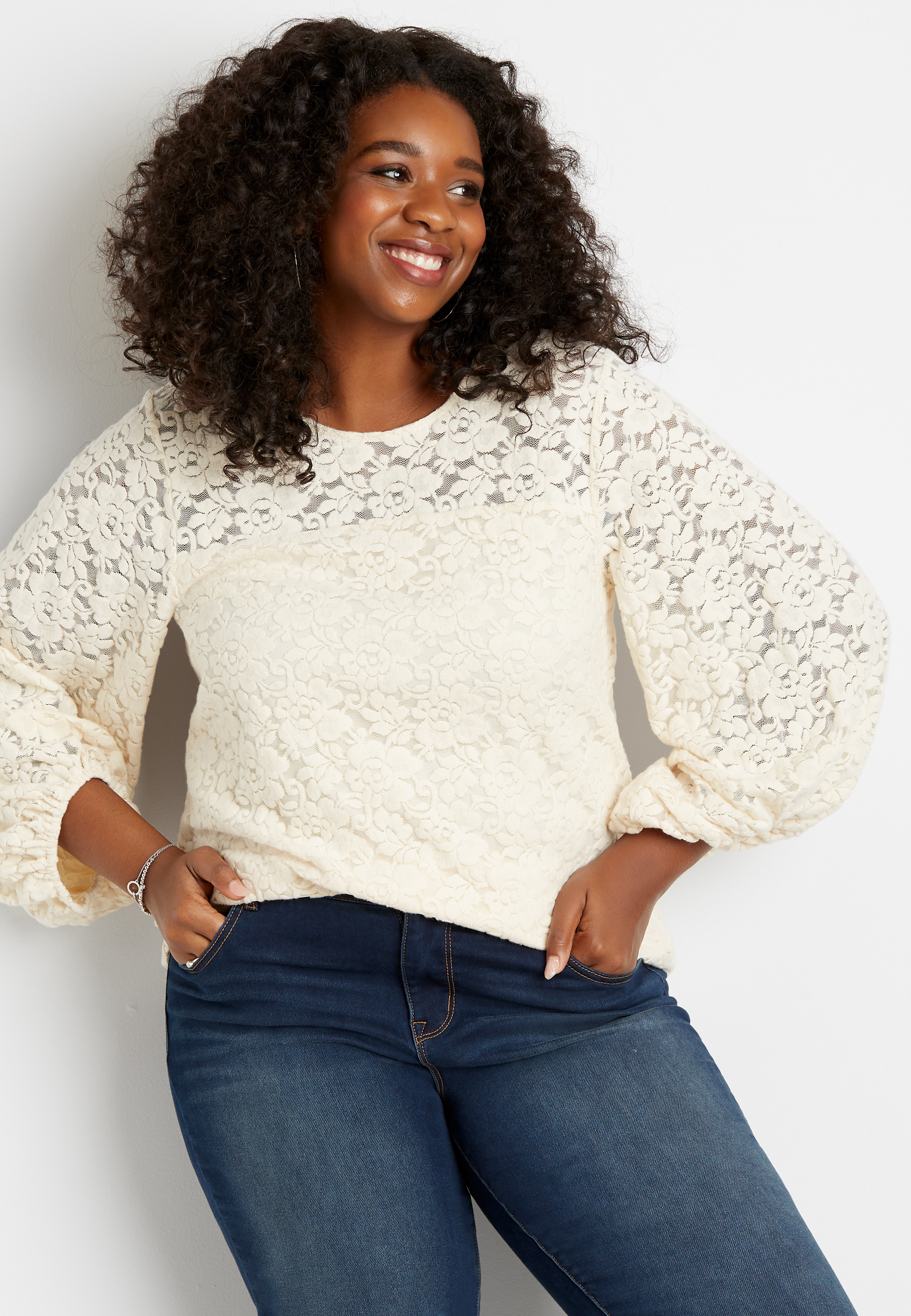 maurices plus size sweaters