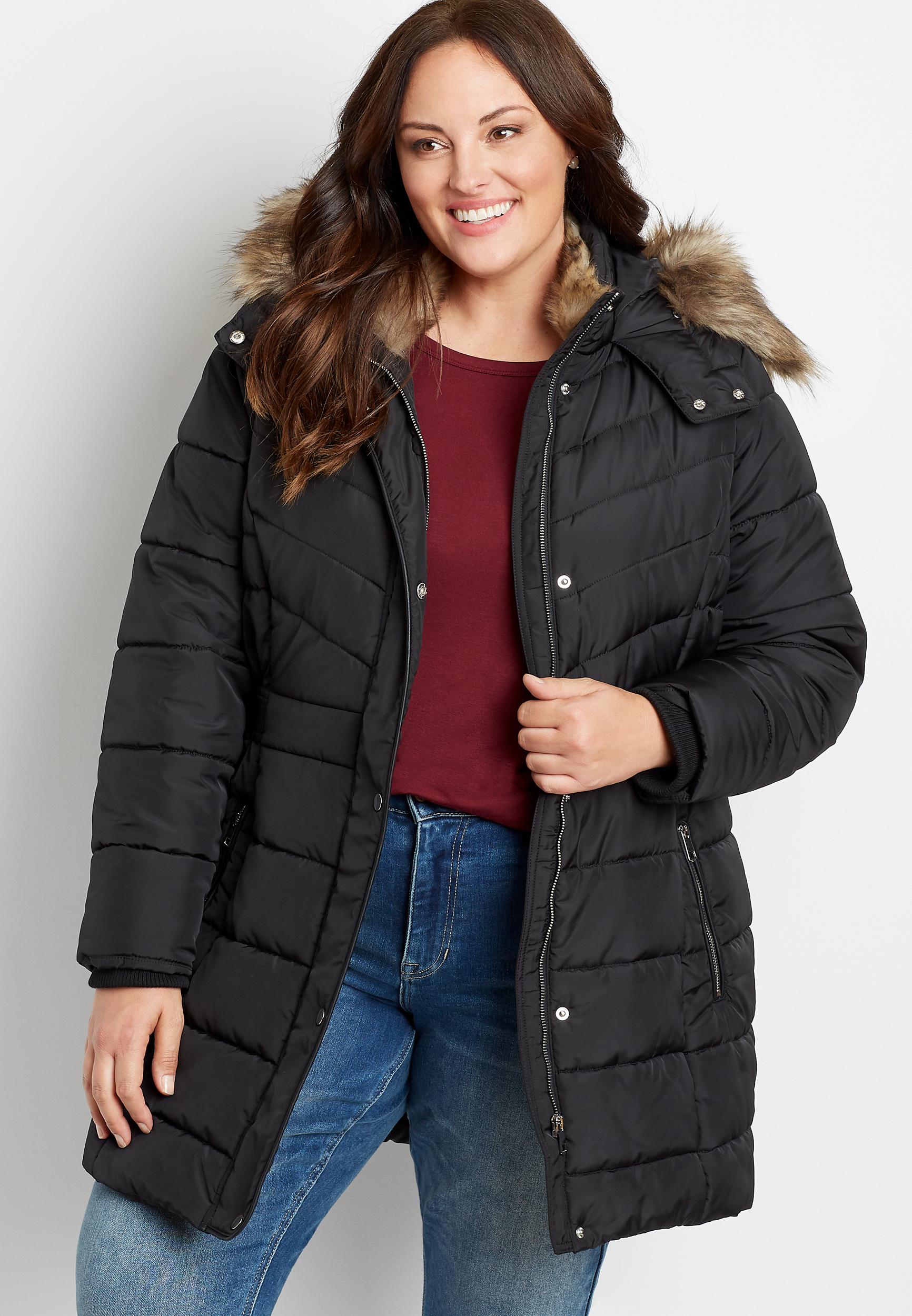 myer plus size jackets