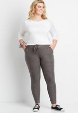 Plus Size Lakeside Super Soft Jogger, GRAY, small