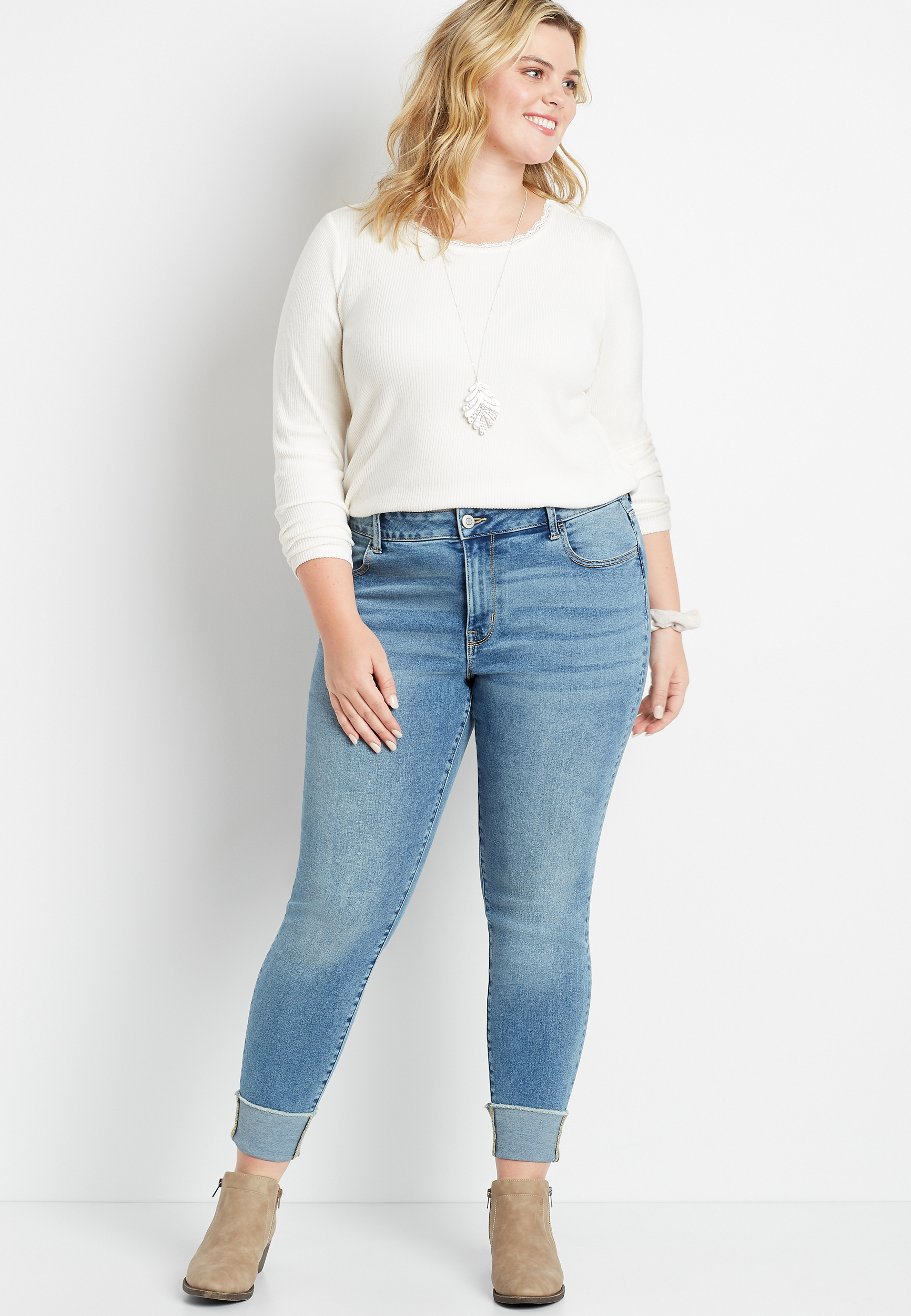 maurices plus size jeggings