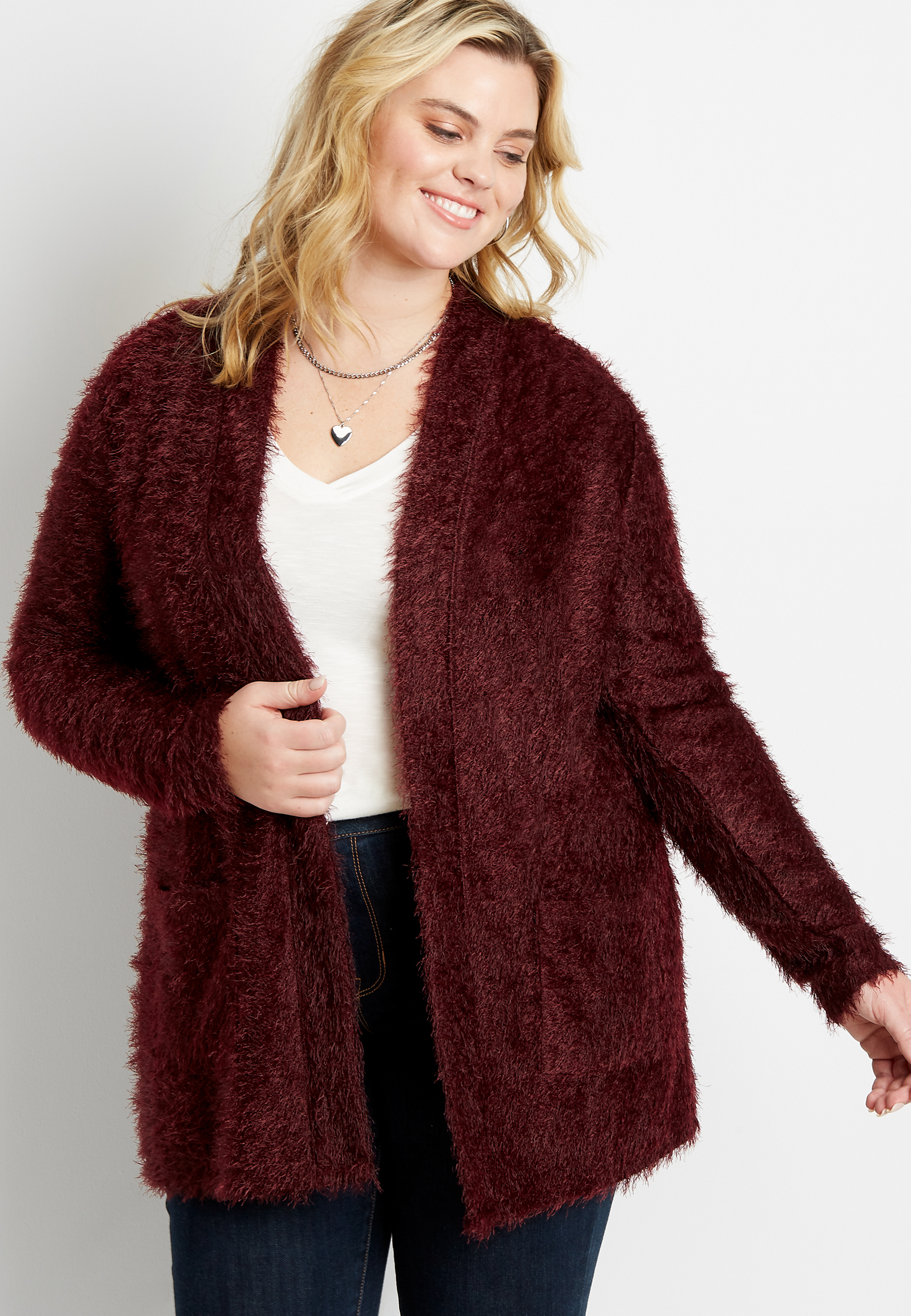 maurices plus size winter coats