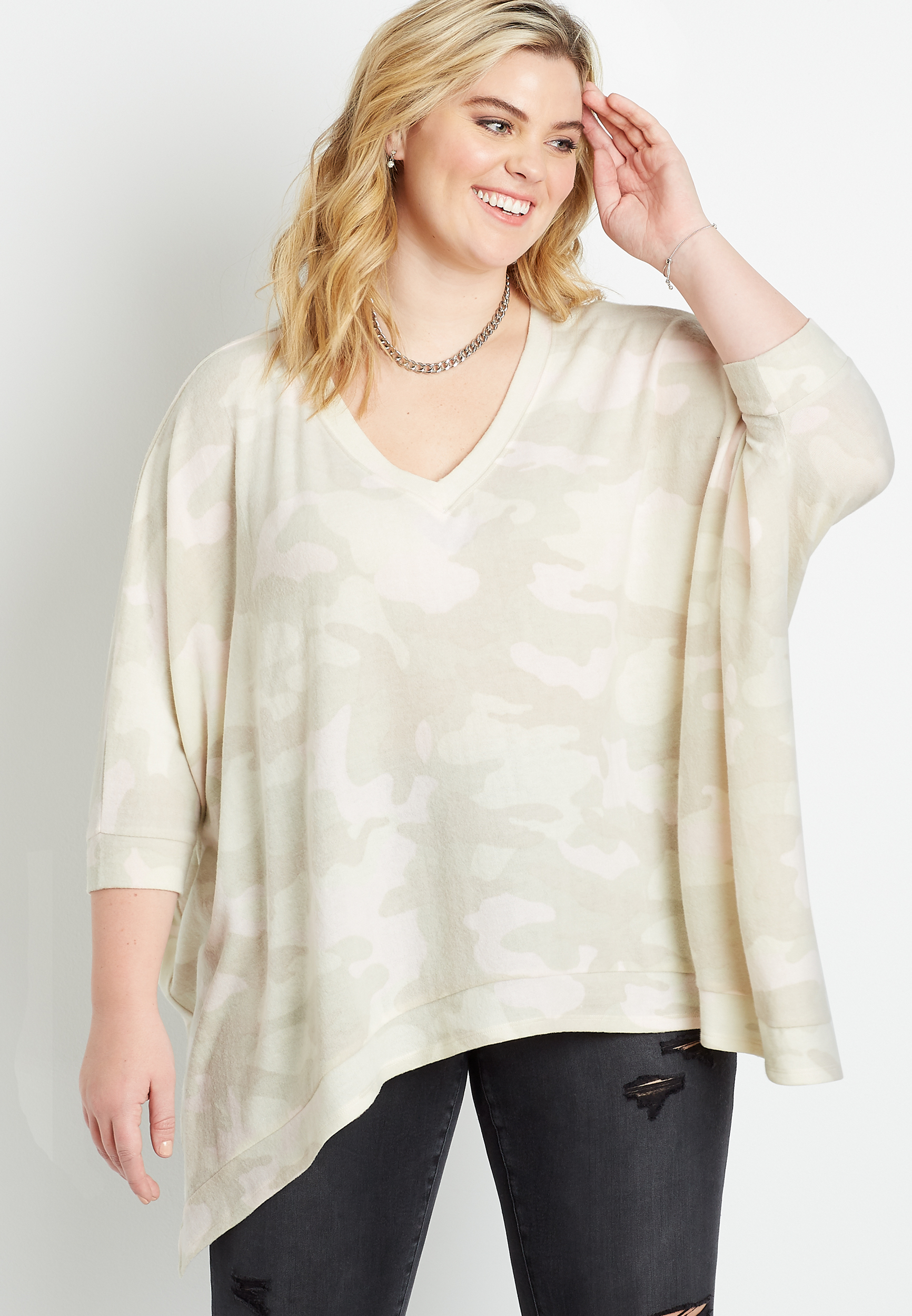 maurices plus size tops