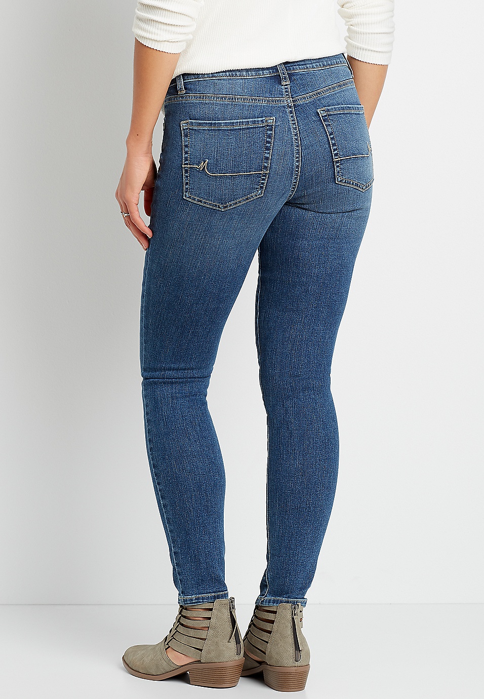 m jeans by maurices™ Classic Skinny Mid Rise | maurices