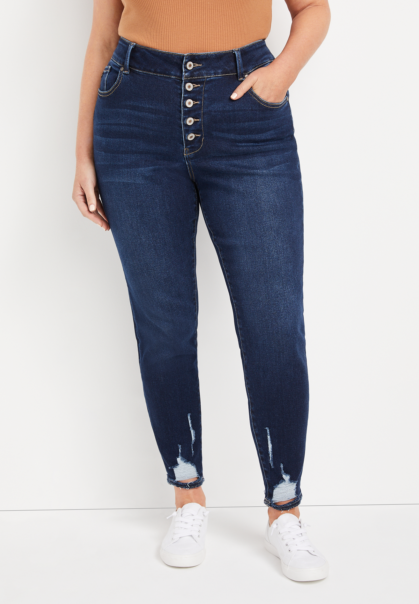ripped hem