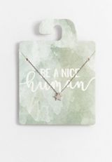Dainty Silver Star Necklace, , small