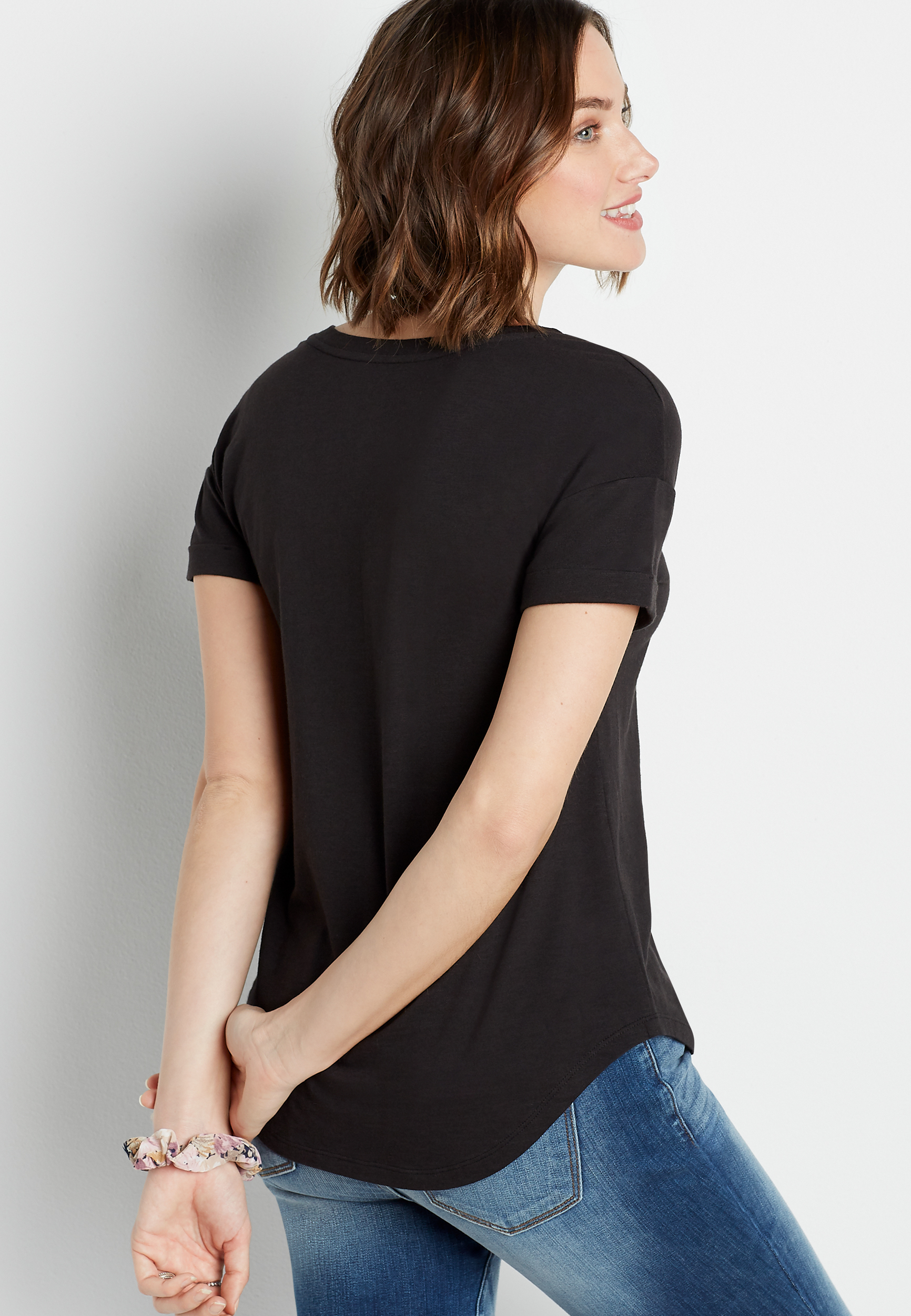 24/7 Solid Drop Shoulder Classic Tee - alternate image