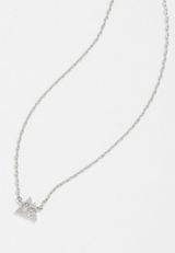 Dainty Silver Mountain Necklace, , small