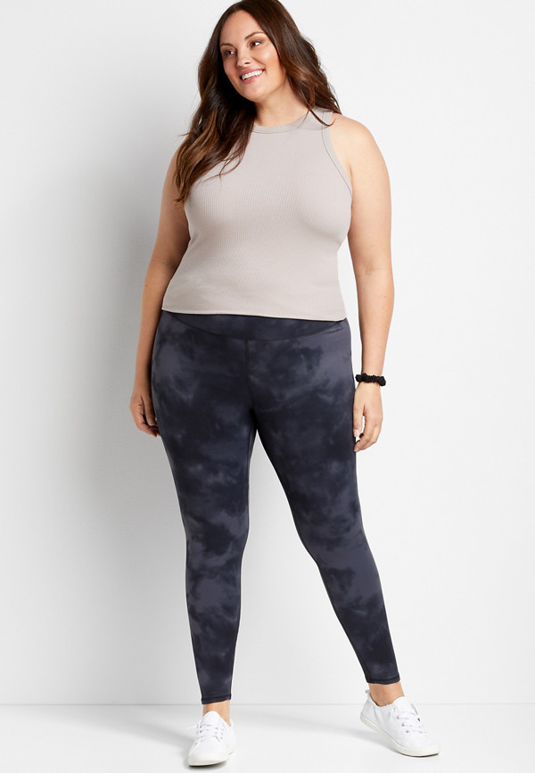 Plus Size Super High Rise Tie Dye Luxe Legging | maurices