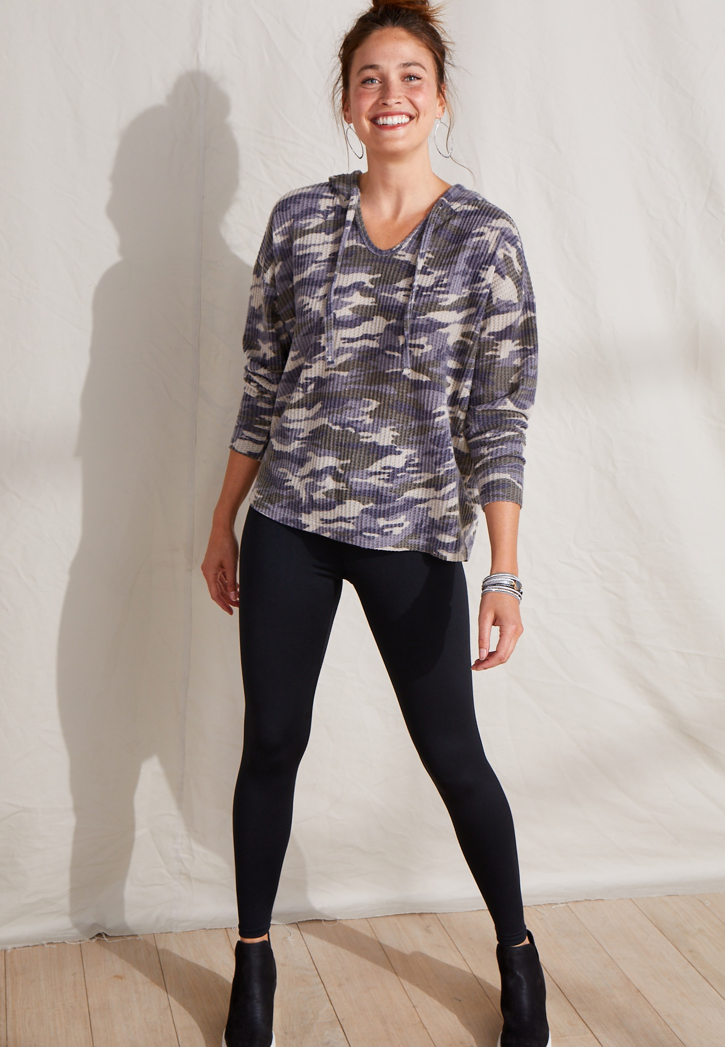Black Luxe Legging, C6652, large