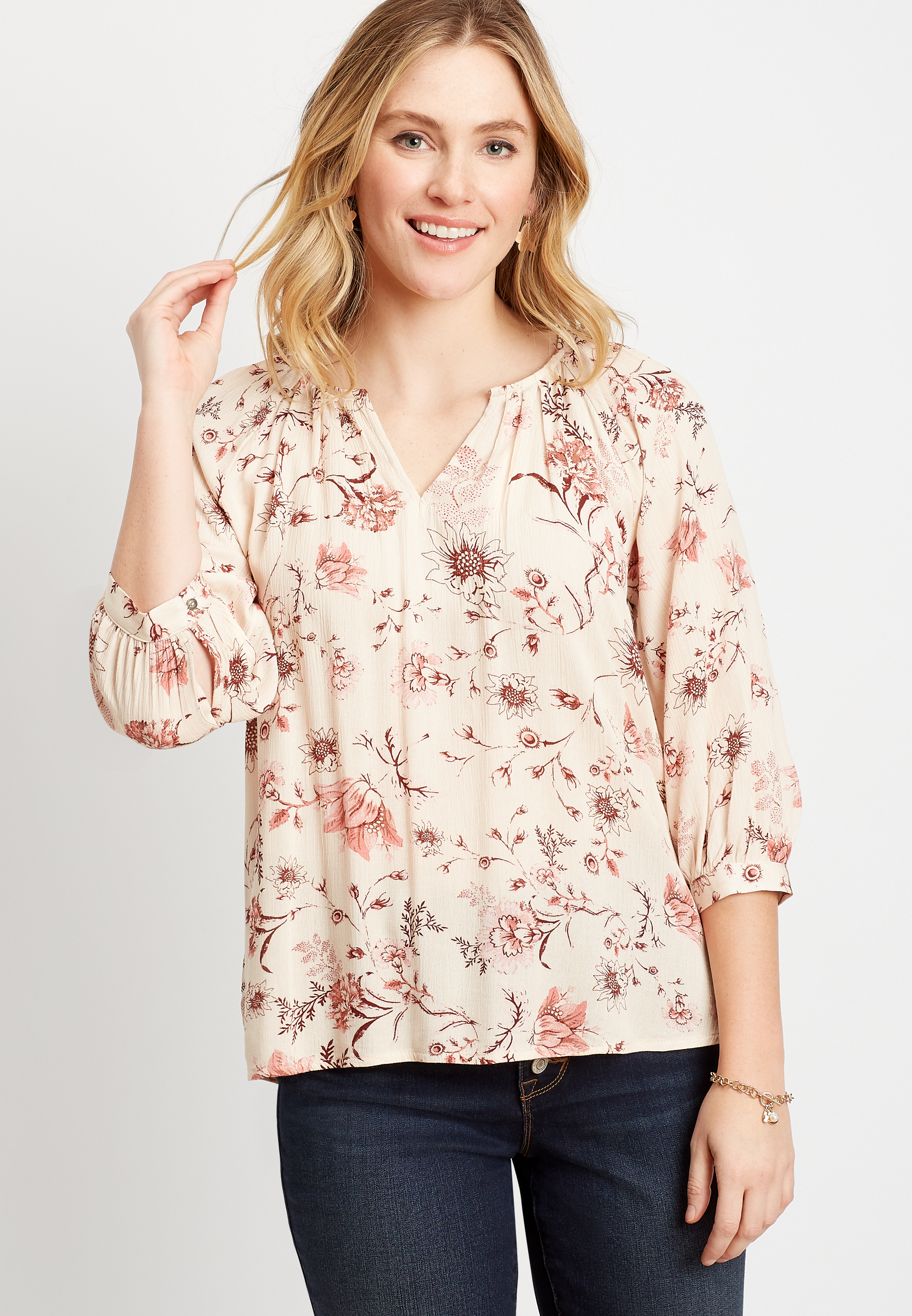 maurices tunic tops
