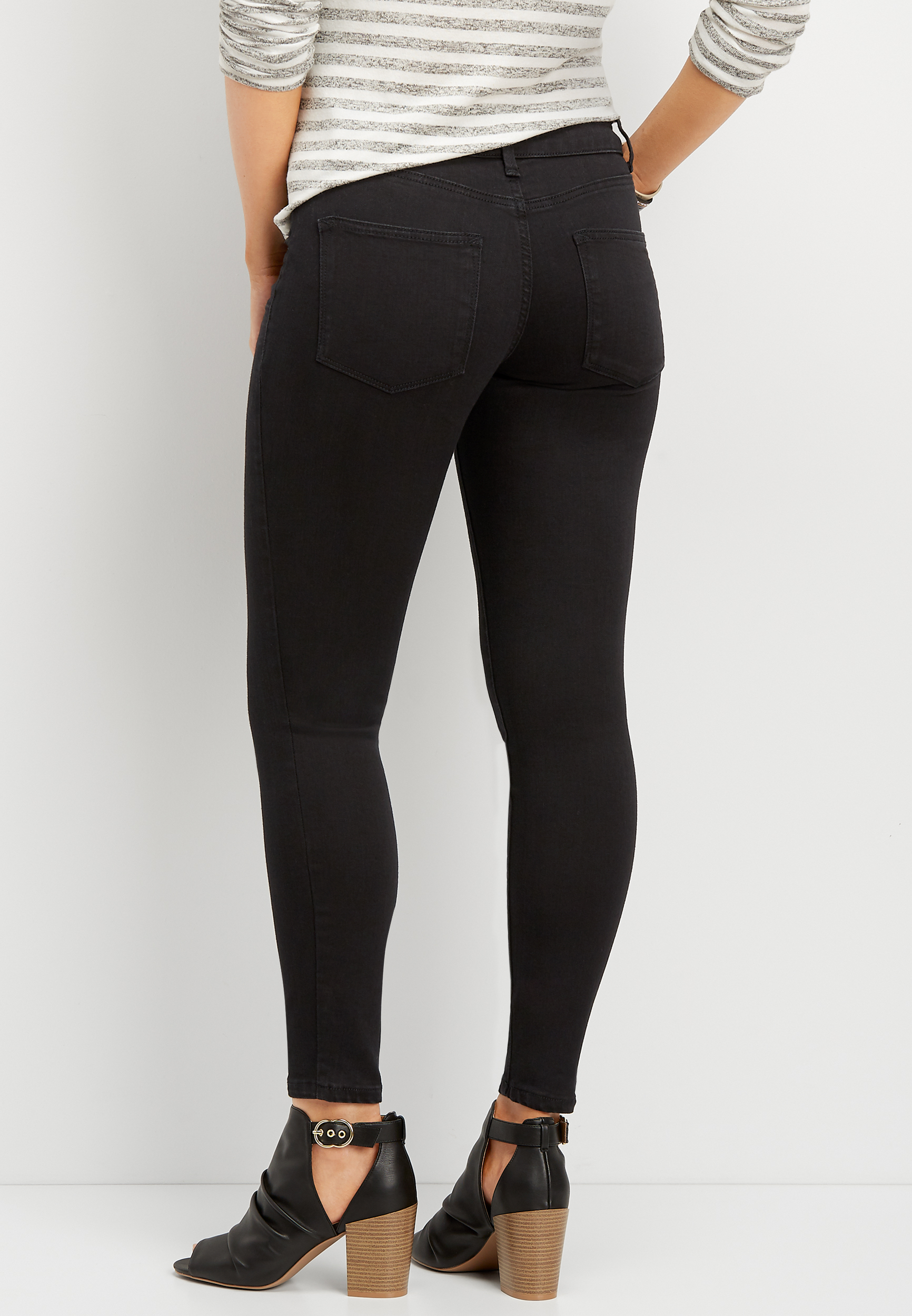 DenimFlex&trade; Black Colored Jegging, C106, large