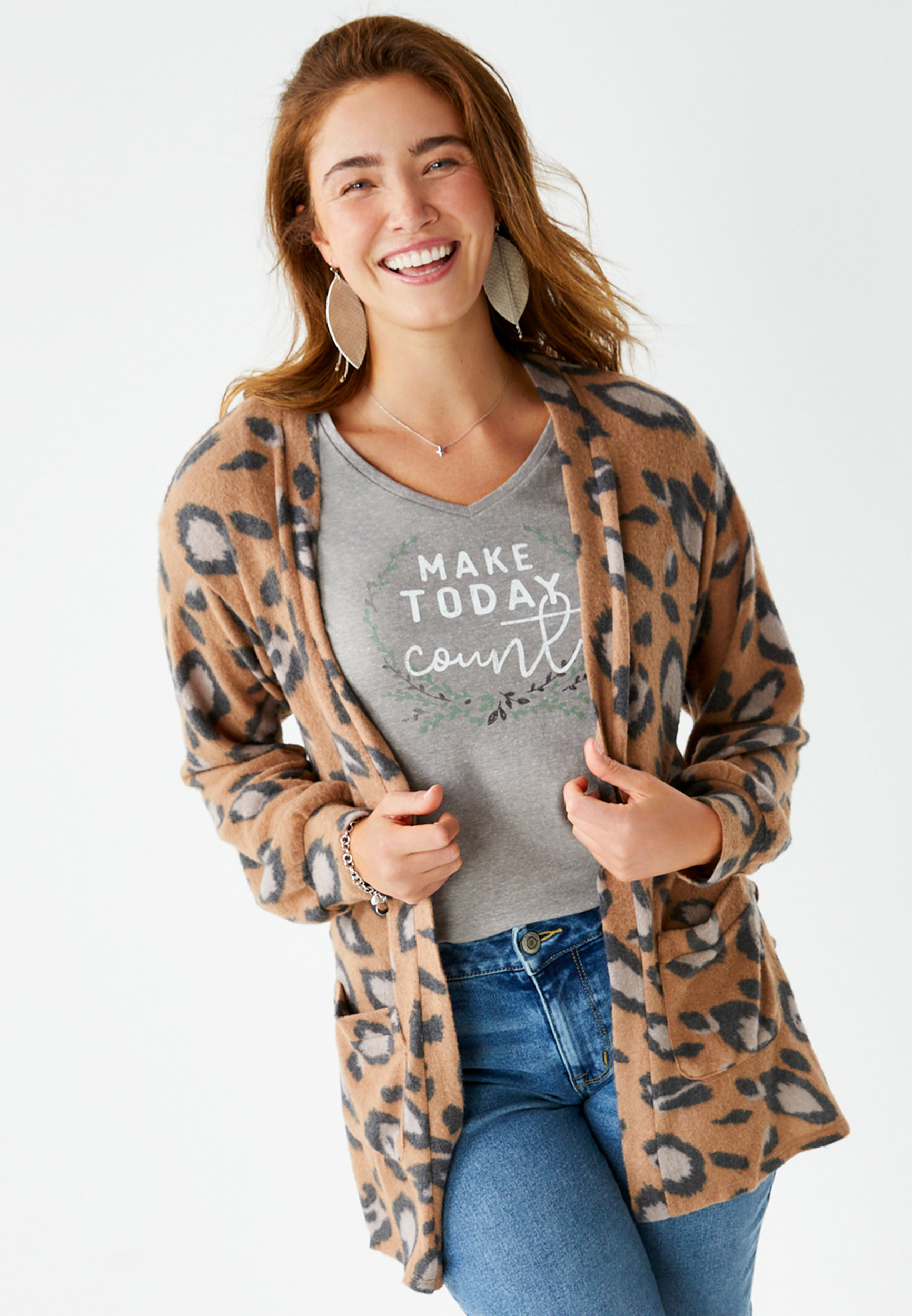 Wildfox hot sale leopard cardigan