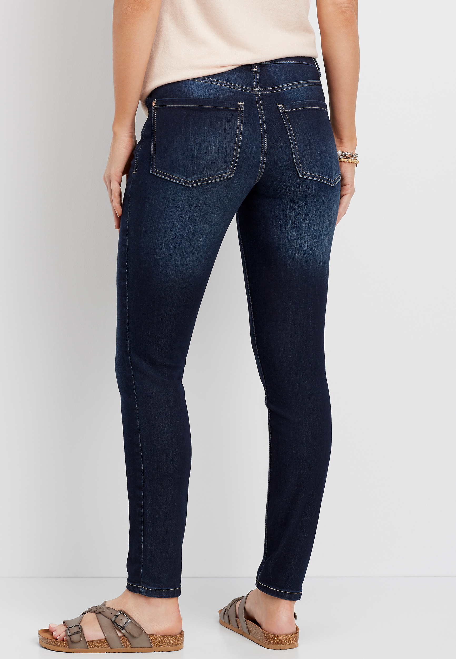 m jeans by maurices&trade; Everflex&trade; Super Skinny High Rise Stretch Jean, C258, large