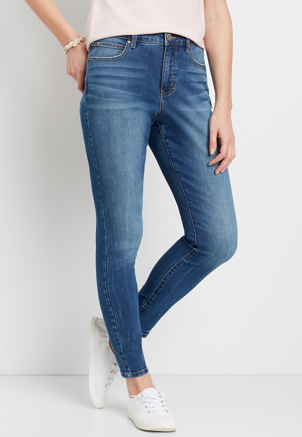 m jeans by maurices™ Everflex™ Skinny Curvy High Rise Jean | maurices